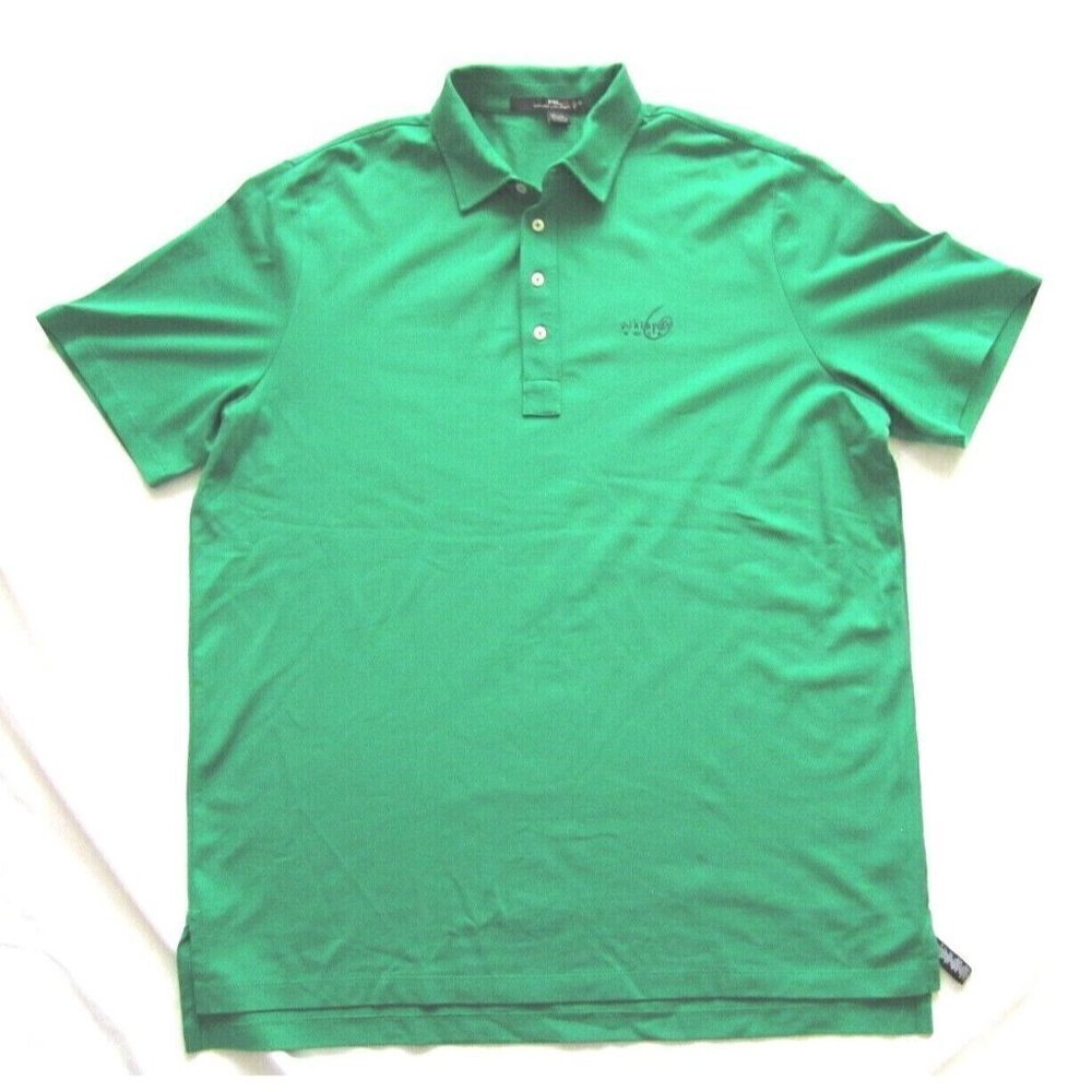 Men's Ralph Lauren RLX Polo Whisper Rock‎ Short Sleeve Shirt Size XXL (MT492)